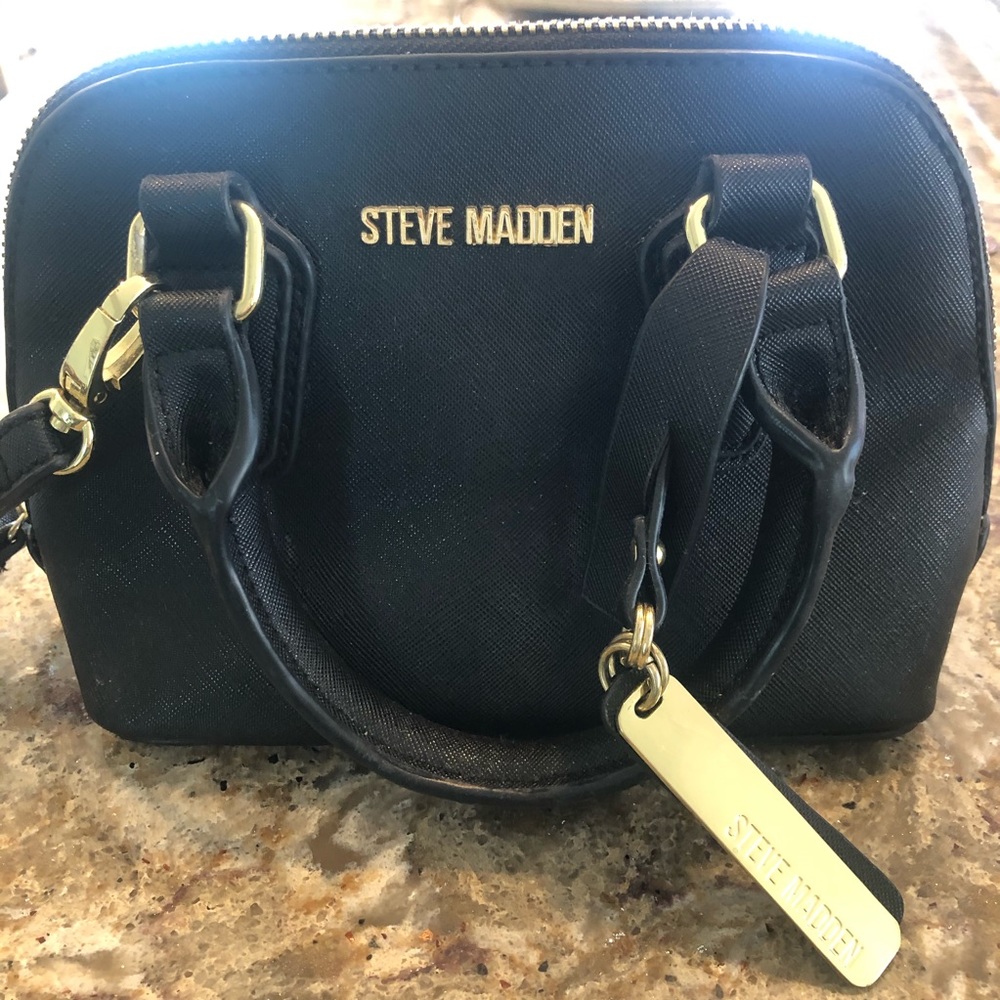 Steve Madden Black Small Crossbody Bag